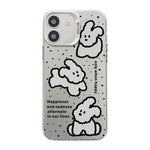 Cute Animal Pattern Series PC + Custodia per telefono in TPU, For iPhone 12 Pro, For iPhone 11
