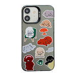 Cute Animal Pattern Series PC + Custodia per telefono in TPU, For iPhone 12 Pro, For iPhone 11