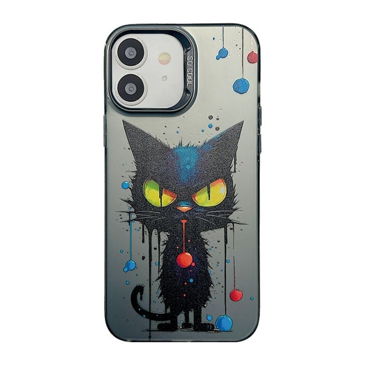 Cute Animal Pattern Series PC + Custodia per telefono in TPU, For iPhone 12 Pro, For iPhone 11
