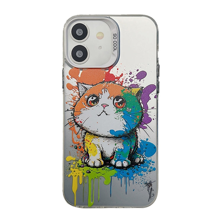 Cute Animal Pattern Series PC + Custodia per telefono in TPU, For iPhone 12 Pro, For iPhone 11