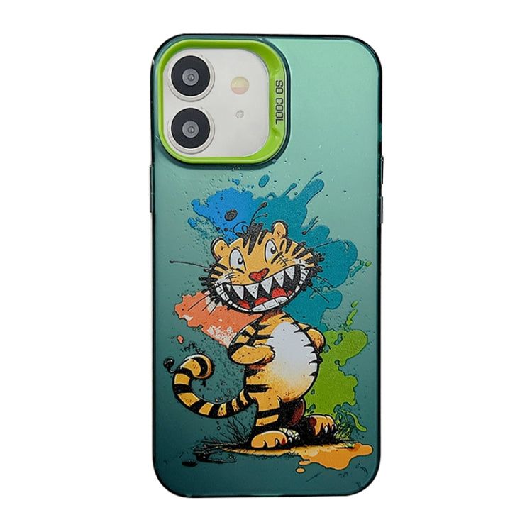 Cute Animal Pattern Series PC + Custodia per telefono in TPU, For iPhone 12, For iPhone 12 Pro Max