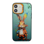 Cute Animal Pattern Series PC + Custodia per telefono in TPU, For iPhone 12, For iPhone 12 Pro Max