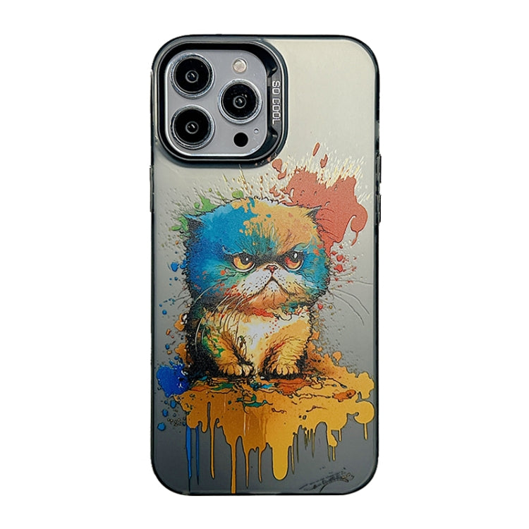 Cute Animal Pattern Series PC + Custodia per telefono in TPU, For iPhone 12 Pro, For iPhone 11