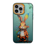 Cute Animal Pattern Series PC + Custodia per telefono in TPU, For iPhone 12, For iPhone 12 Pro Max