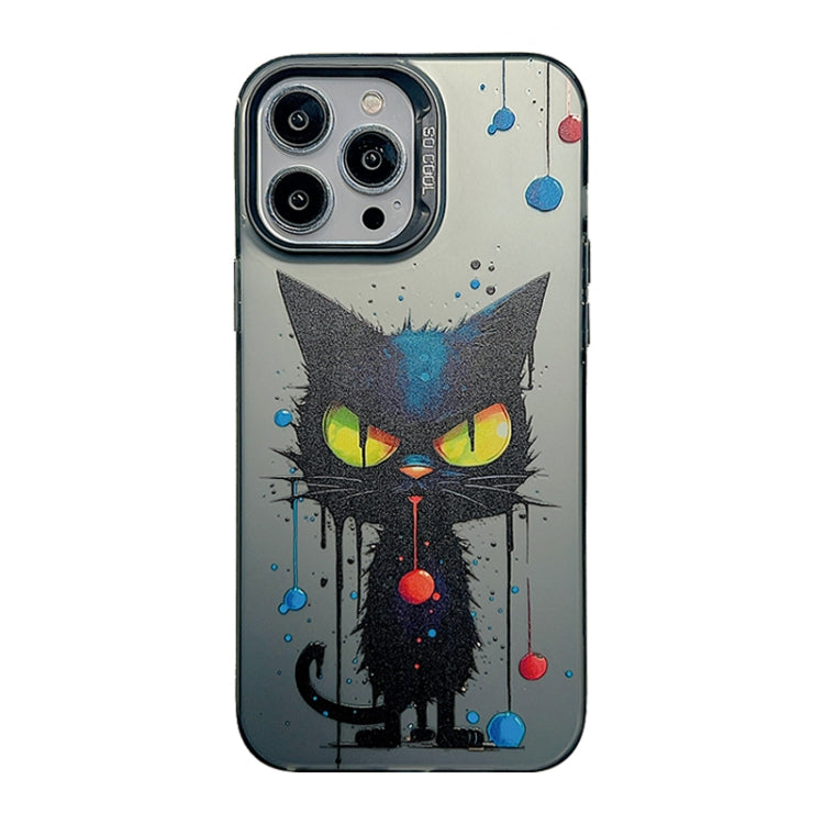 Cute Animal Pattern Series PC + Custodia per telefono in TPU, For iPhone 13 Pro, For iPhone 13