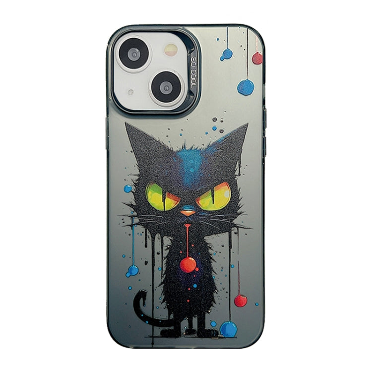 Cute Animal Pattern Series PC + Custodia per telefono in TPU, For iPhone 14, For iPhone 15 Pro Max