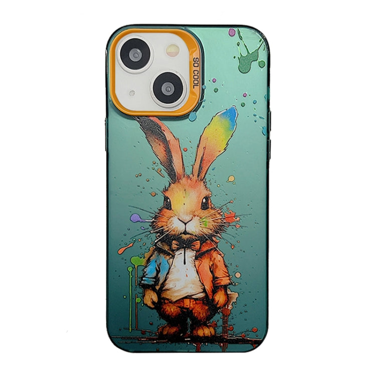 Cute Animal Pattern Series PC + Custodia per telefono in TPU, For iPhone 14, For iPhone 15 Pro Max