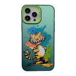 Cute Animal Pattern Series PC + Custodia per telefono in TPU, For iPhone 14 Pro, For iPhone 15 Pro
