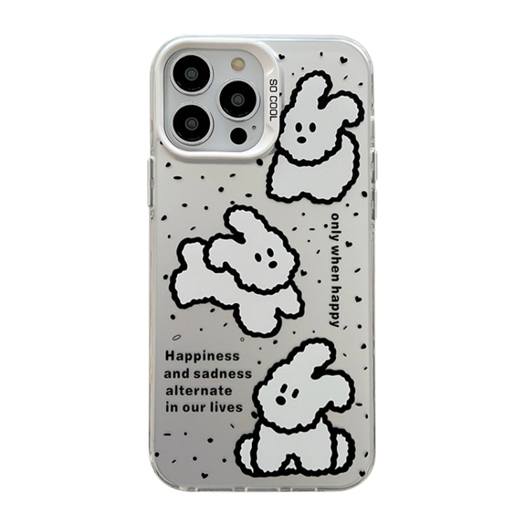 Cute Animal Pattern Series PC + Custodia per telefono in TPU, For iPhone 14, For iPhone 15 Pro Max