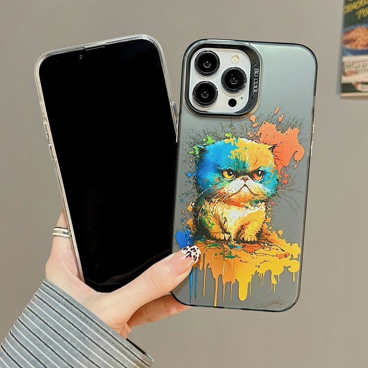 Cute Animal Pattern Series PC + Custodia per telefono in TPU, For iPhone 12, For iPhone 12 Pro Max