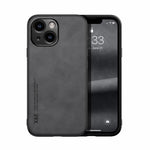 Custodia per telefono posteriore in pelle magnetica Skin Feel, For iPhone 16 Pro, For iPhone 15 Pro Max, iPhone 15 Pro, For iPhone 15 Plus, For iPhone 15, For iPhone 14 Plus