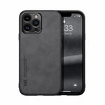 Custodia per telefono posteriore in pelle magnetica Skin Feel, For iPhone 14, For iPhone 14 Pro, For iPhone 14 Pro Max