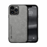 Custodia per telefono posteriore in pelle magnetica Skin Feel, For iPhone 14, For iPhone 14 Pro, For iPhone 14 Pro Max