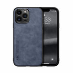 Custodia per telefono posteriore in pelle magnetica Skin Feel, For iPhone 14, For iPhone 14 Pro, For iPhone 14 Pro Max