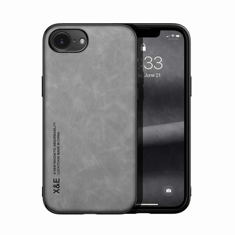 Custodia per telefono posteriore in pelle magnetica Skin Feel, For iPhone 17e / 16e, For iPhone 17 Pro Max, For iPhone 17 Pro, For iPhone 17, For iPhone Air, For iPhone 16 Pro Max