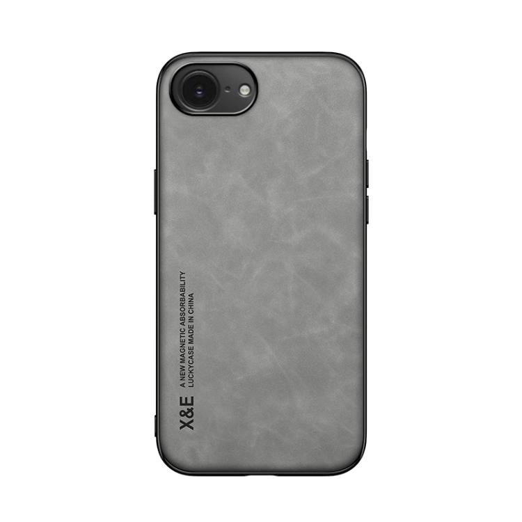 Custodia per telefono posteriore in pelle magnetica Skin Feel, For iPhone 17e / 16e, For iPhone 17 Pro Max, For iPhone 17 Pro, For iPhone 17, For iPhone Air, For iPhone 16 Pro Max