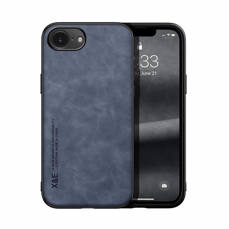 Custodia per telefono posteriore in pelle magnetica Skin Feel, For iPhone 17e / 16e, For iPhone 17 Pro Max, For iPhone 17 Pro, For iPhone 17, For iPhone Air, For iPhone 16 Pro Max