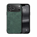 Custodia per telefono posteriore in pelle magnetica Skin Feel, For iPhone 17e / 16e, For iPhone 17 Pro Max, For iPhone 17 Pro, For iPhone 17, For iPhone Air, For iPhone 16 Pro Max