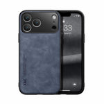 Custodia per telefono posteriore in pelle magnetica Skin Feel, For iPhone 17e / 16e, For iPhone 17 Pro Max, For iPhone 17 Pro, For iPhone 17, For iPhone Air, For iPhone 16 Pro Max