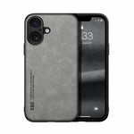Custodia per telefono posteriore in pelle magnetica Skin Feel, For iPhone 17e / 16e, For iPhone 17 Pro Max, For iPhone 17 Pro, For iPhone 17, For iPhone Air, For iPhone 16 Pro Max