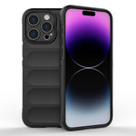 Magic Shield TPU + custodia per telefono in flanella, For iPhone 16, For iPhone 15 Pro Max