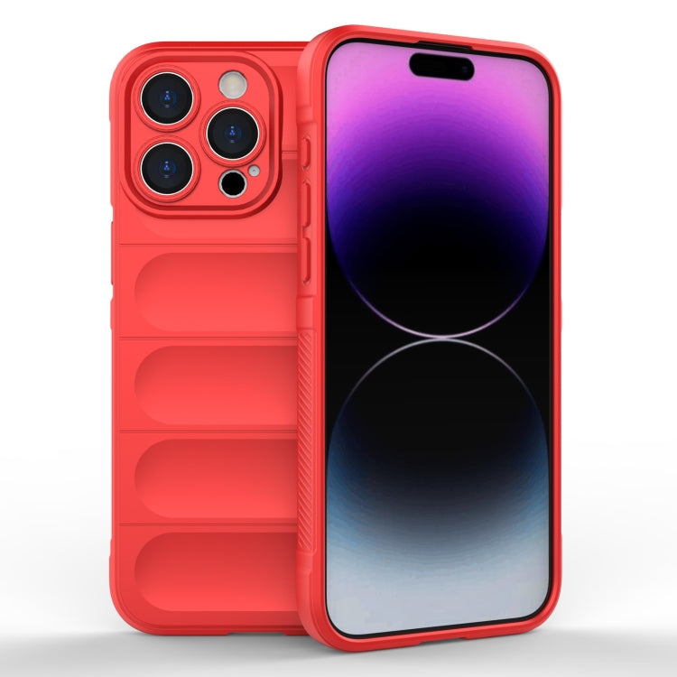 Magic Shield TPU + custodia per telefono in flanella, For iPhone 16, For iPhone 15 Pro Max