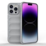 Magic Shield TPU + custodia per telefono in flanella, For iPhone 16, For iPhone 15 Pro Max