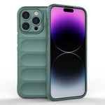 Magic Shield TPU + custodia per telefono in flanella, For iPhone 16, For iPhone 15 Pro Max
