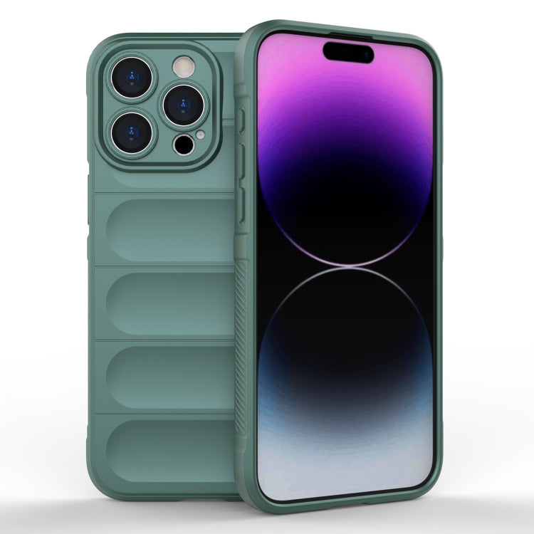 Magic Shield TPU + custodia per telefono in flanella, For iPhone 16, For iPhone 15 Pro Max