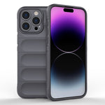 Magic Shield TPU + custodia per telefono in flanella, For iPhone 16, For iPhone 15 Pro Max
