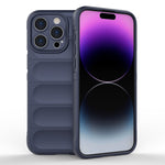 Magic Shield TPU + custodia per telefono in flanella, For iPhone 16, For iPhone 15 Pro Max