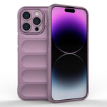 Magic Shield TPU + custodia per telefono in flanella, For iPhone 16, For iPhone 15 Pro Max