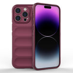 Magic Shield TPU + custodia per telefono in flanella, For iPhone 16, For iPhone 15 Pro Max