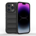 Magic Shield TPU + custodia per telefono in flanella, For iPhone 15 Pro, For iPhone 15 Plus