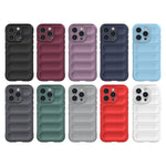 Magic Shield TPU + custodia per telefono in flanella, For iPhone 15 Pro, For iPhone 15 Plus