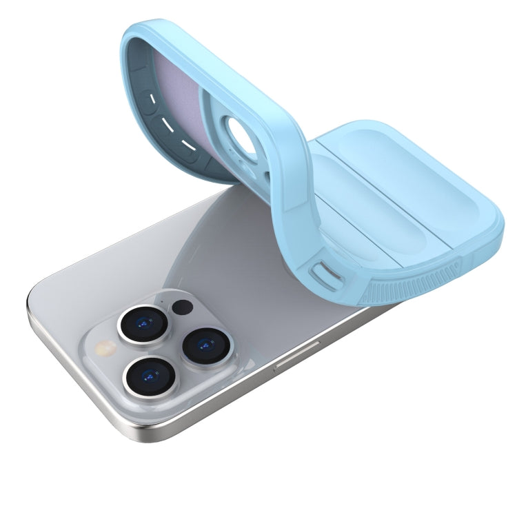 Magic Shield TPU + custodia per telefono in flanella, For iPhone 15 Pro, For iPhone 15 Plus