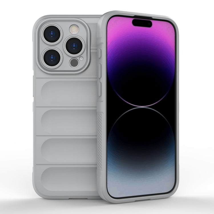 Magic Shield TPU + custodia per telefono in flanella, For iPhone 15 Pro, For iPhone 15 Plus