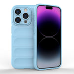 Magic Shield TPU + custodia per telefono in flanella, For iPhone 15 Pro, For iPhone 15 Plus