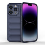 Magic Shield TPU + custodia per telefono in flanella, For iPhone 15 Pro, For iPhone 15 Plus