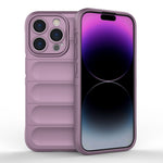 Magic Shield TPU + custodia per telefono in flanella, For iPhone 15 Pro, For iPhone 15 Plus