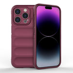 Magic Shield TPU + custodia per telefono in flanella, For iPhone 15 Pro, For iPhone 15 Plus