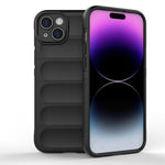 Magic Shield TPU + custodia per telefono in flanella, For iPhone 15 Pro, For iPhone 15 Plus