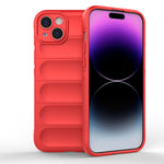 Magic Shield TPU + custodia per telefono in flanella, For iPhone 15 Pro, For iPhone 15 Plus