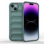 Magic Shield TPU + custodia per telefono in flanella, For iPhone 15 Pro, For iPhone 15 Plus