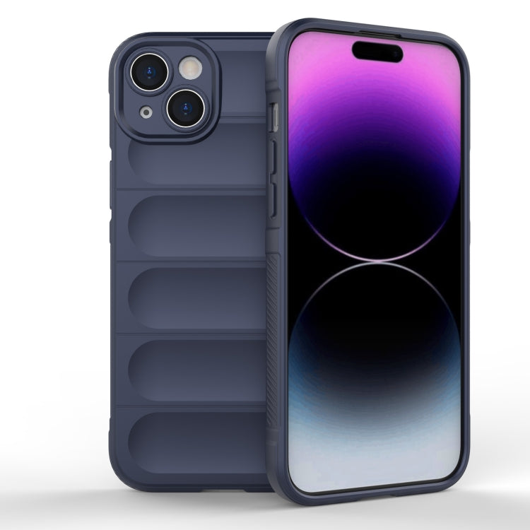 Magic Shield TPU + custodia per telefono in flanella, For iPhone 15 Pro, For iPhone 15 Plus