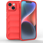 Magic Shield TPU + custodia per telefono in flanella, For iPhone 15
