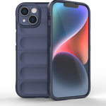 Magic Shield TPU + custodia per telefono in flanella, For iPhone 15