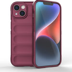 Magic Shield TPU + custodia per telefono in flanella, For iPhone 15
