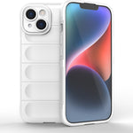 Magic Shield TPU + custodia per telefono in flanella, For iPhone 15
