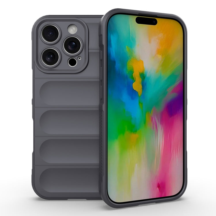 Magic Shield TPU + custodia per telefono in flanella, For iPhone 16 Pro, For iPhone 16 Plus